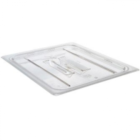 Winco - Food Pan Cover, 1/3 size, Clear Plastic with Handle