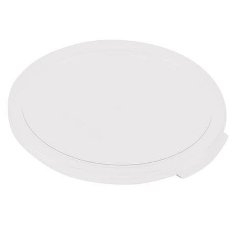 Cambro - Camwear Rounds Food Storage Container Lid, Clear PC Plastic, Fits 12/18/22 qt Containers