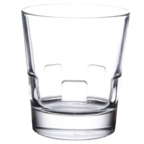 Libbey - Optiva Rocks/Old Fashioned Glass, 10 oz Stackable, 12 count