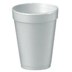 Dart - Foam Cup, White, 16 oz, 5.4&quot; Height