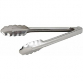 Winco - Tongs, 12&quot; Stainless Steel Utility Tong, Extra Heavyweight