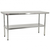 Omcan - Work Table, Elite Series 30x60x34 Stainless Steel, each