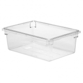 Cambro - Camwear Food Storage Box, 18x26x12 Clear Plastic, 17 Gallon