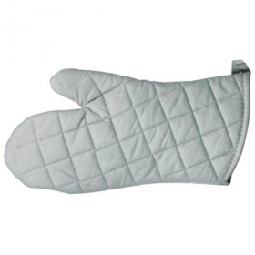Winco - Oven Mitt, 13&quot; Silicone Coated, Temp Range from 0-200 degrees F