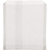 Dry Wax Bag, #18, White, 6x.75x6.5