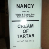 Nancy Brand - Cream of Tartar, 2 Lb