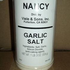 Nancy Brand - Garlic Salt, 19 oz