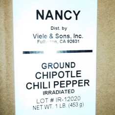 Nancy Brand - Chipotle Chili, Ground, 1 Lb