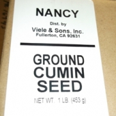 Nancy Brand - Cumin Seed, Ground, 1 LB