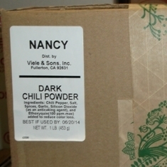 Nancy Brand - Chili Powder, Dark, 1 Lb