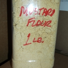 Nancy Brand - Mustard Flour, Ground, 1 Lb