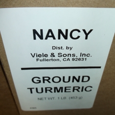 Nancy Brand - Turmeric, Ground, 1 Lb
