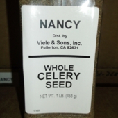 Nancy Brand - Celery Seed, Whole, 1 Lb