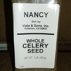 Nancy Brand - Celery Seed, Whole, 1 Lb