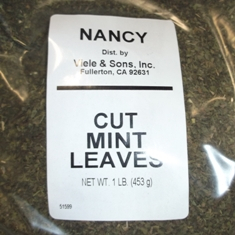 Nancy Brand - Mint Leaves, Cut, 1 Lb