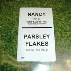 Nancy Brand - Parsley Flakes, Whole, 1 Lb