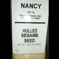 Nancy Brand - Sesame Seed, Hulled, 19 oz