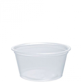 Dart - Conex Complements Portion Cup, 2 oz Clear PP Plastic, 2500 count