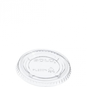 Solo - Ultra Clear Portion Cup Lid, 1.5-2 oz Clear PET Plastic, 2500 count