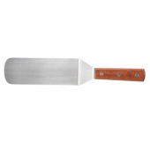 Winco - Turner Flexible with Offset, 8x3 Blade with Wooden Handle