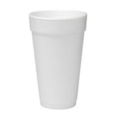 Dart - Foam Cup, White, 20 oz, 6.1&quot; Height