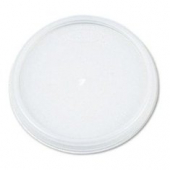 Dart - Lid, Vented, Fits Foam Containers/Cups, Translucent Plastic