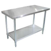 Omcan - Work Table, 30x30x34 Stainless Steel, each