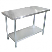 Omcan - Work Table, 30x60x34 Stainless Steel, each