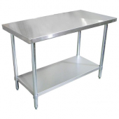Omcan - Work Table, 30x72x34 Stainless Steel