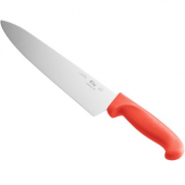 Choice - Chef Knife, 10&quot; High Carbon Stainless Steel Blade with Red PP Handle, each