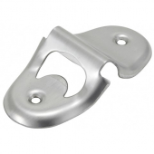 Winco - Bottle Opener, 4.25&quot; Wall Mounted/Under-Counter Stainless Steel, each