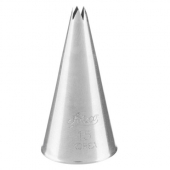 Cake Decorating/Pastry Piping Tip, #2 Star Stainless Steel