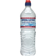 Crystal Geyser Alpine Spring Water with Sports Cap, 24/700 mL