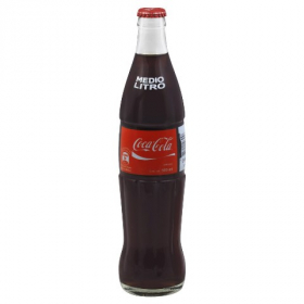 Mexican Coca Cola (Coke) Soda, Glass Bottle, 24/16.9 oz