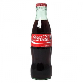 Mexican Coca Cola (Coke) Soda, Glass Bottle, 24/8 oz