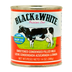 Black &amp; White Low Fat Sweetened Condensed Milk