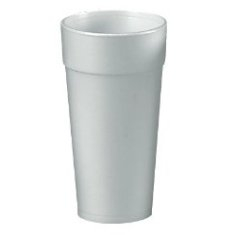 Dart - Foam Cup, White, 24 oz, 6.9&quot; Height, 500 count (24J24)