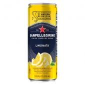 San Pellegrino - Limonata (Lemon) Sparkling Beverage, 24 count