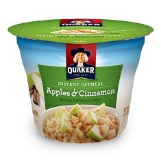 Quaker - Oatmeal Express Apples &amp; Cinnamon Cup