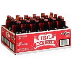 IBC Root Beer Bottles, 24/12 oz