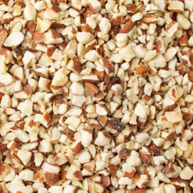 Diced Almonds, Dry Roasted, 25 Lb