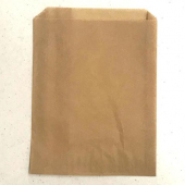 Dry Wax Bag, Natural/Kraft, 6.5x1x8