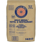 General Mills - Gold Medal Hotel &amp; Restaurant Bakers All-Purpose Bleached Flour, 2/25 Lb