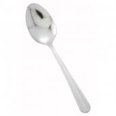 Winco - Dominion Dinner Spoon, Medium Weight Vibro Finish, 18/0 Stainless Steel