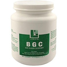 BGC Bar Glass Cleaner, Powder Detergent