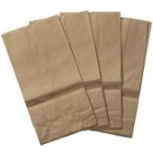 Paper Bag, #2 Brown/Kraft, 4x2.5x8.25, 500 count