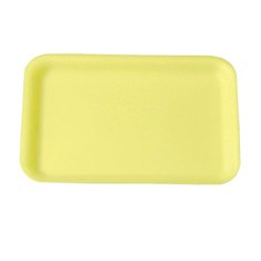 Genpak - Meat Tray, Yellow, #2S Supermarket, 8.25x5.75x.5