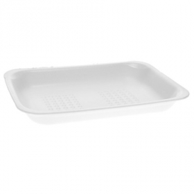 Pactiv - Meat Tray, #2 8.375x5.875x1.21 White, 500 count