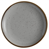 Acopa - Keystone Coupe Plate, 7&quot; Granite Gray Stoneware, 24 count