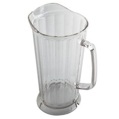 Cambro - Pitcher, 64 oz Tapered Clear Plastic, each